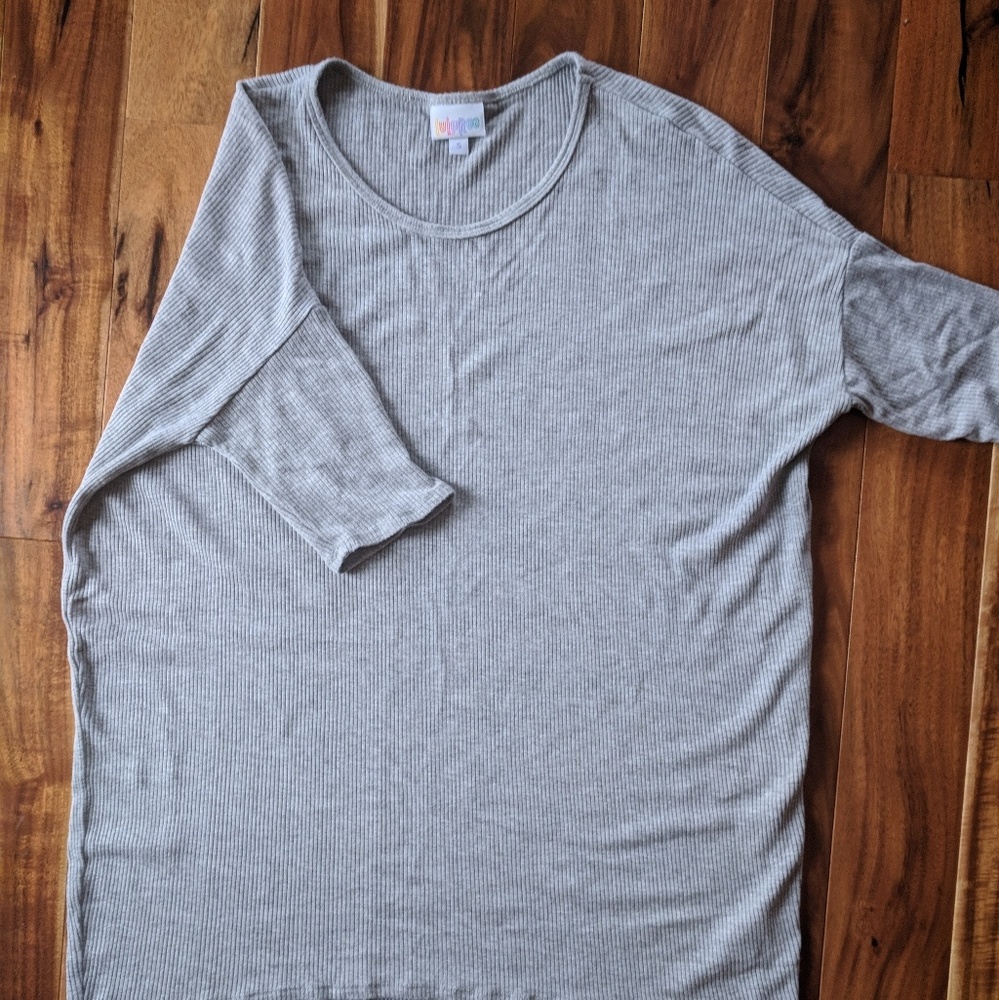 Gray Ribbed Irma - Picture 2 of 4
